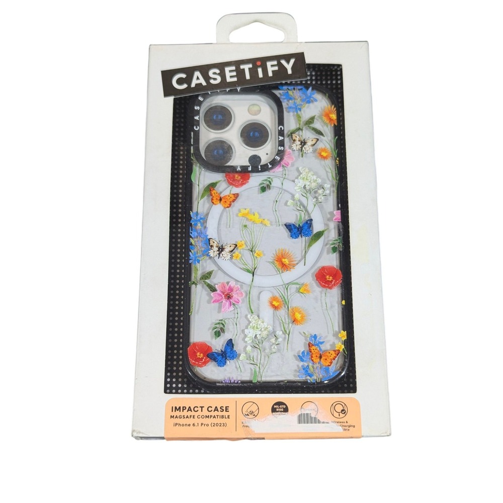 Mm1U CASETiFY Impact Case‎ for MagSafe for Apple iPhone 15 Pro - Ditsy Florals